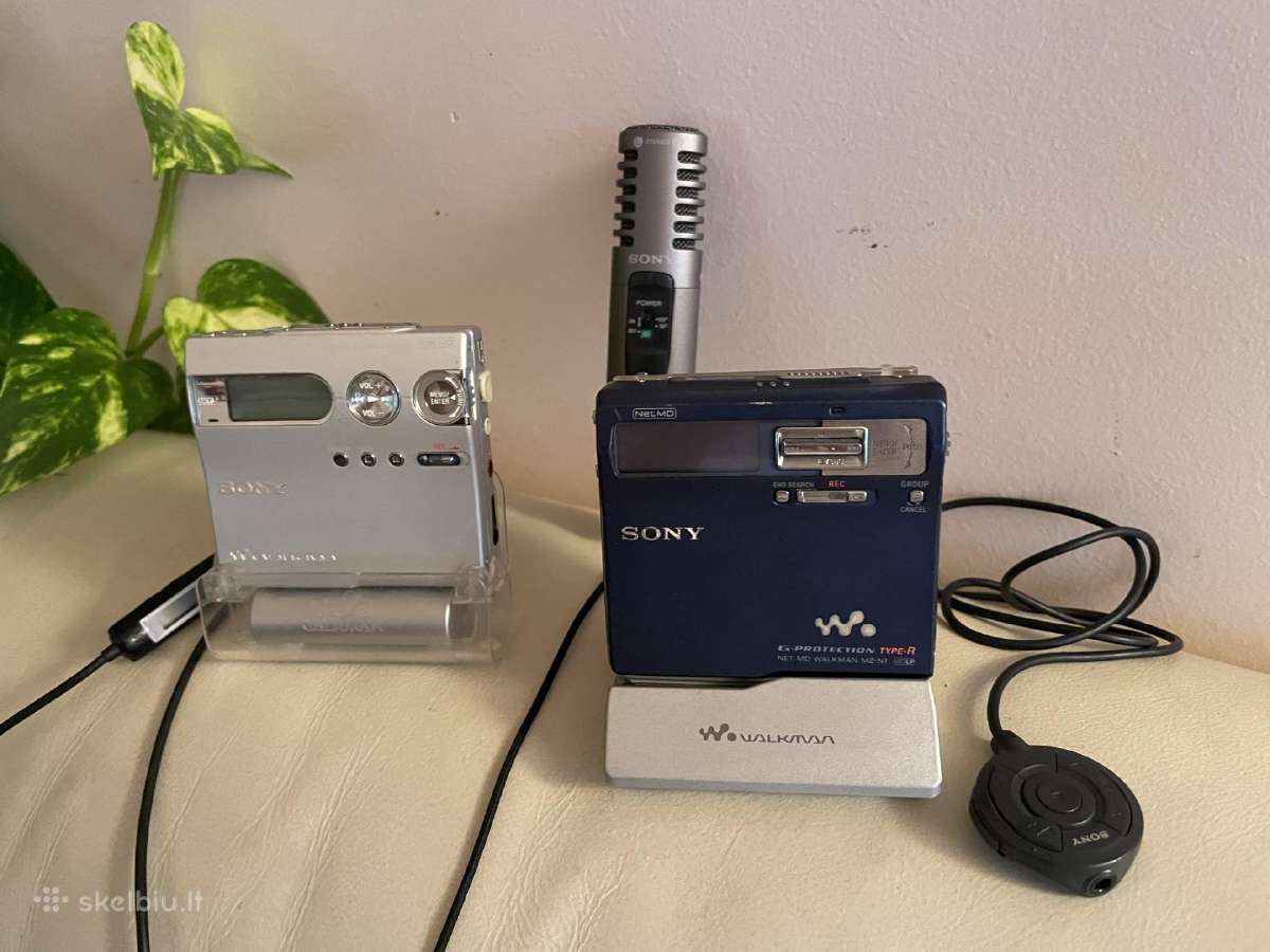 Sony minidisc , discman radija, JVC. Panasonic - nuotraukos Nr. 7