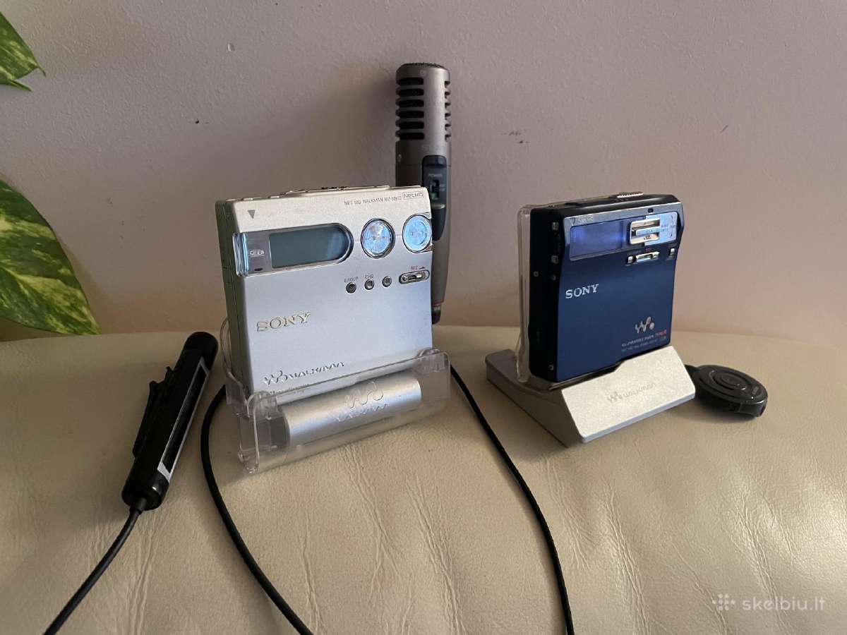 Sony minidisc , discman radija, JVC. Panasonic - nuotraukos Nr. 14