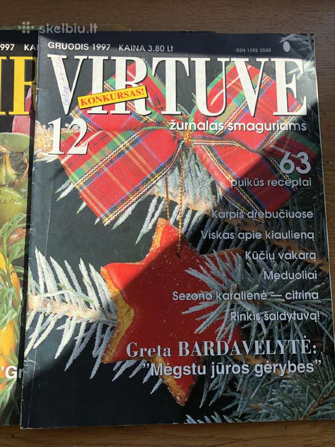 Žurnalai Virtuve 1997m - nuotraukos Nr. 2