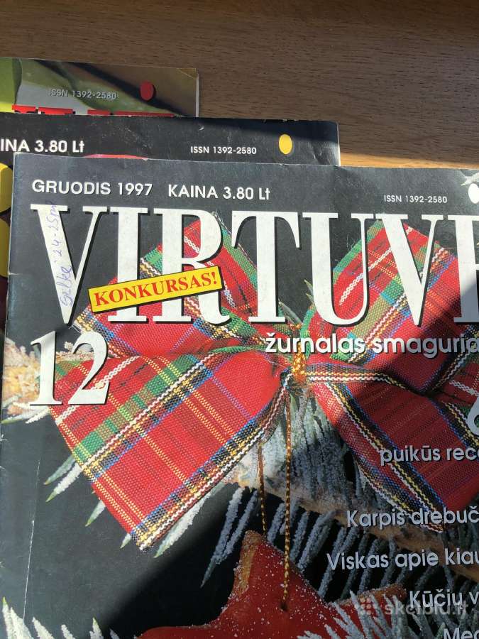 Žurnalai Virtuve 1997m - nuotraukos Nr. 3