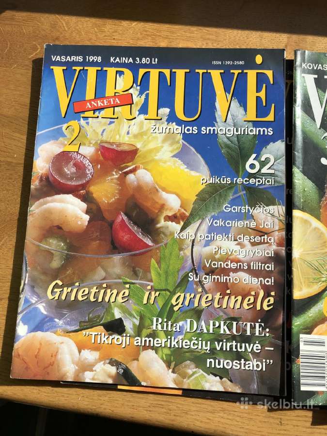 Žurnalas virtuvė 1998m - nuotraukos Nr. 3