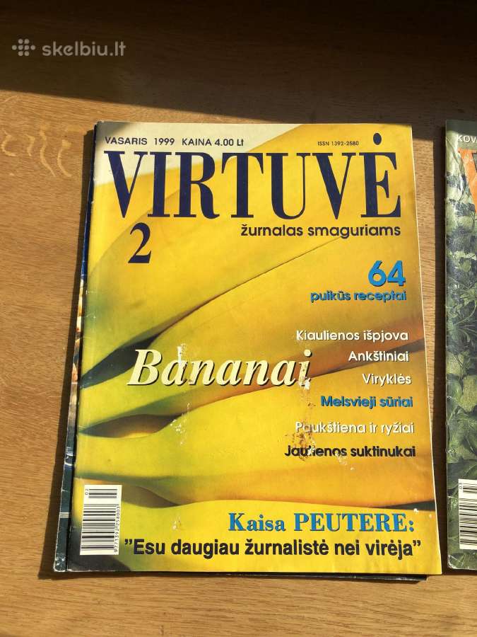 Žurnalai Virtuve 1999m - nuotraukos Nr. 2