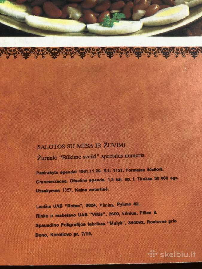 Žurnalai kietais lapais 1991m, kaina uz visus. - nuotraukos Nr. 6