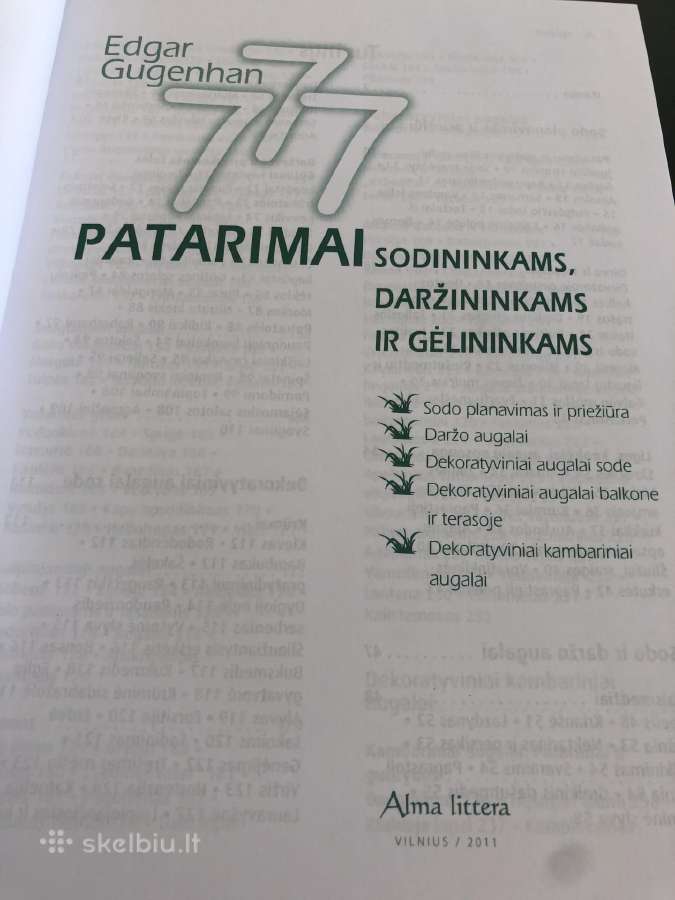 Knyga 777 patarimai - nuotraukos Nr. 3