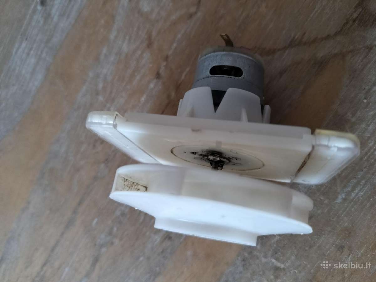 Nešiojamasis dulkių siurblio elektrinis variklis