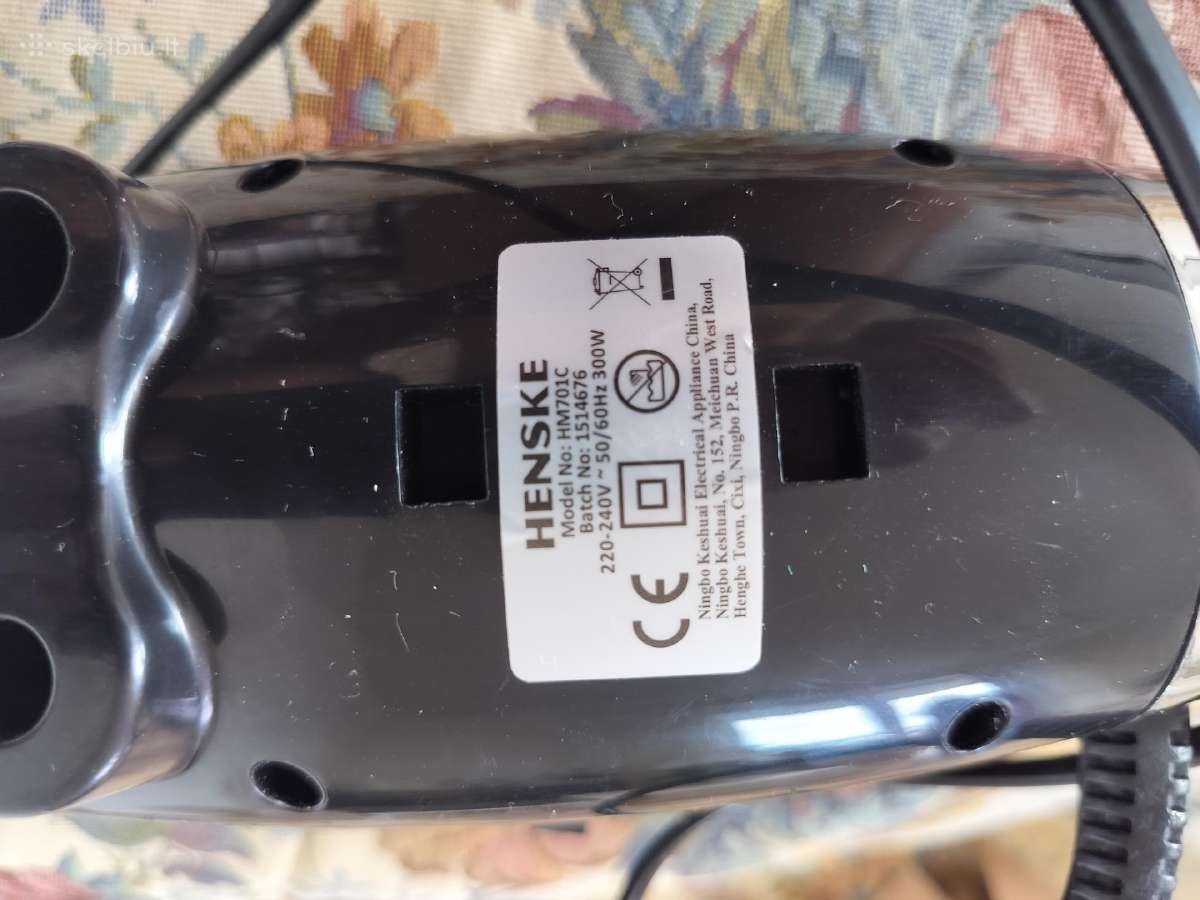 Henske galingas 300w maisto plakiklis.