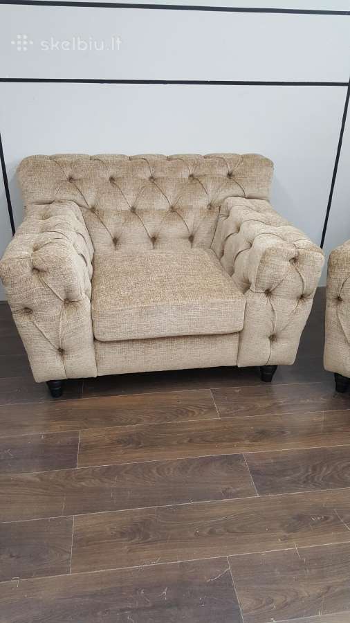 Sofa ir du foteliai - nuotraukos Nr. 2