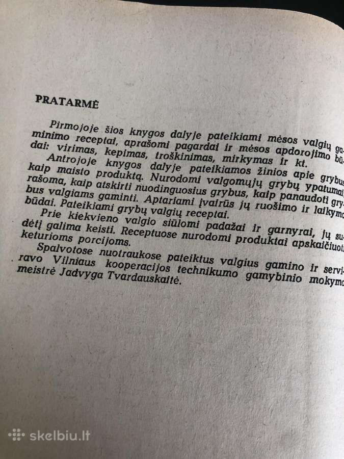 Knyga Mėsos ir grybu valgiai 1985m - nuotraukos Nr. 3