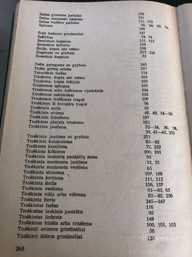 Knyga Mėsos ir grybu valgiai 1985m - nuotraukos Nr. 5