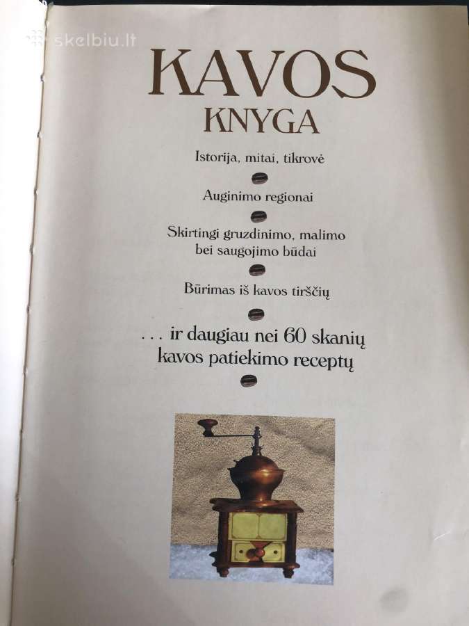 Knyga Kavos knyga - nuotraukos Nr. 3