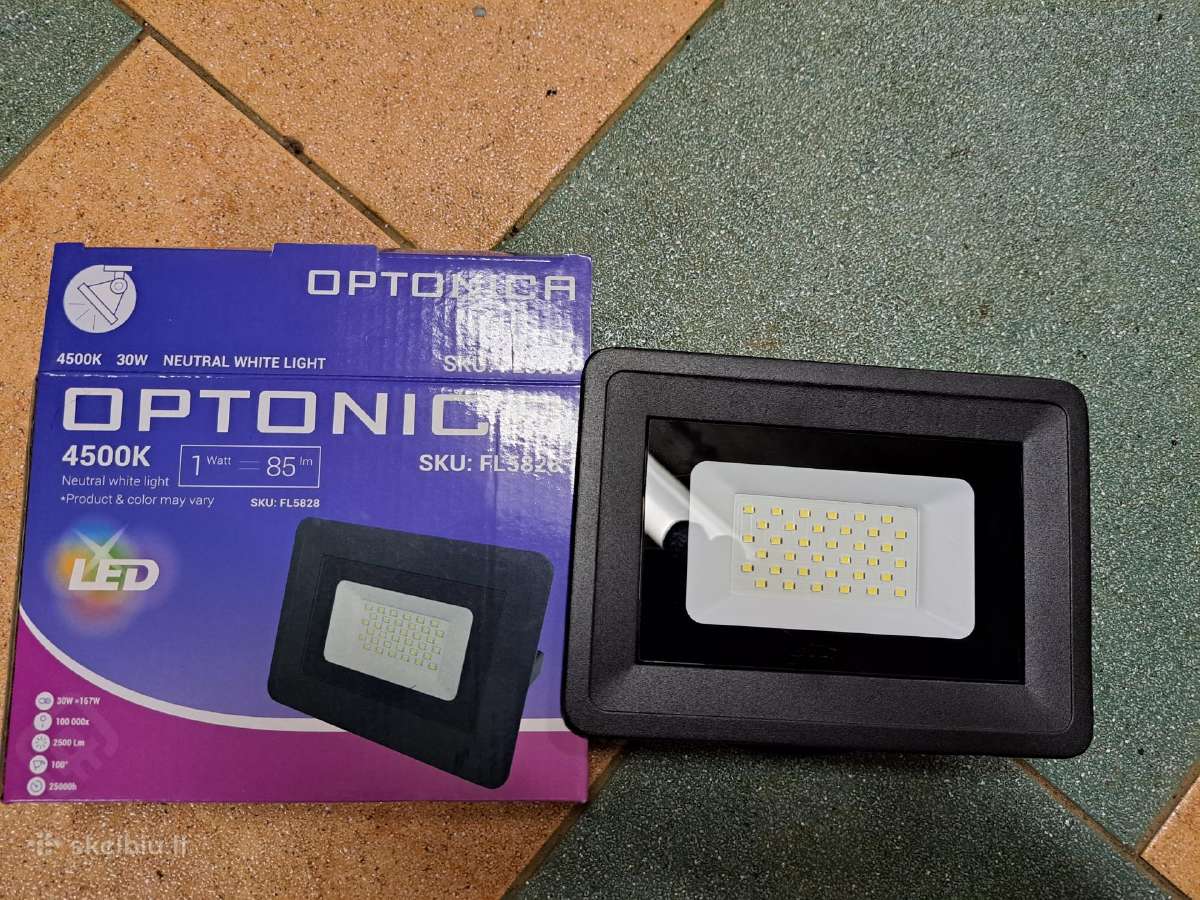 Optonica LED Prožektorius 30w