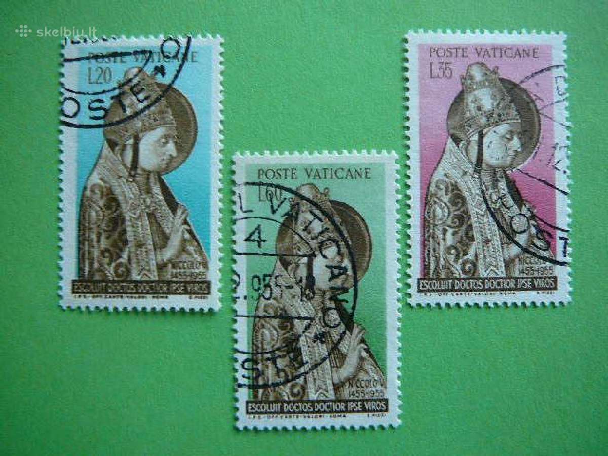 Popiezius 1955 Vatikanas vt235/7a