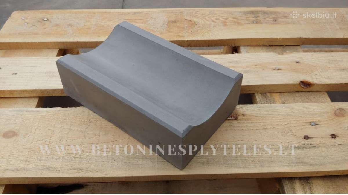 Betoniniai lietaus latakai 25,5x16cm - nuotraukos Nr. 4
