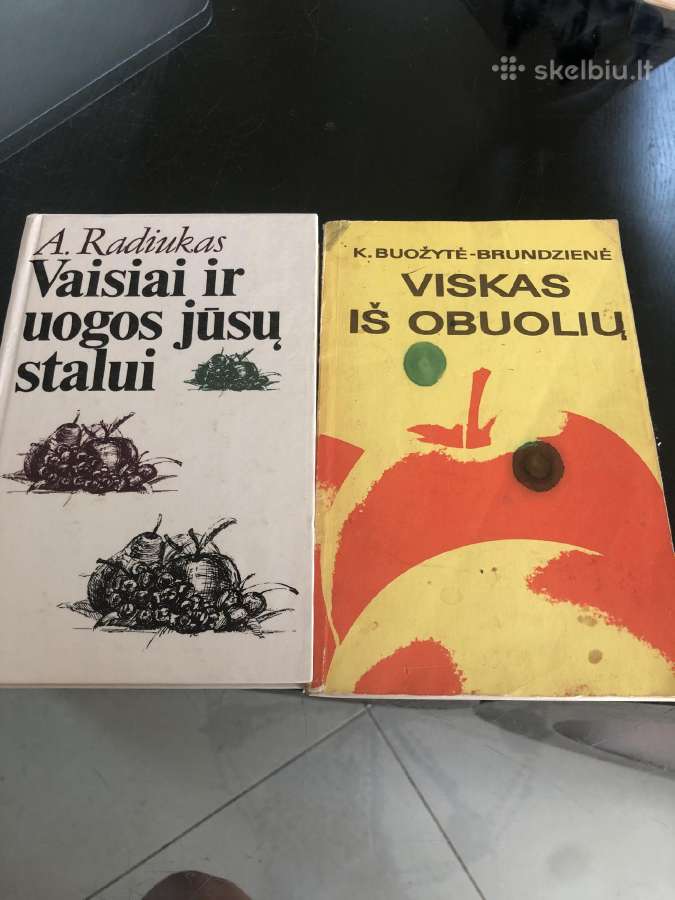 Knygos vaisiu uogu gaminimas