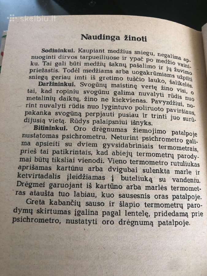 Knyga Sodininko daržininko bitininko žinynas - nuotraukos Nr. 3