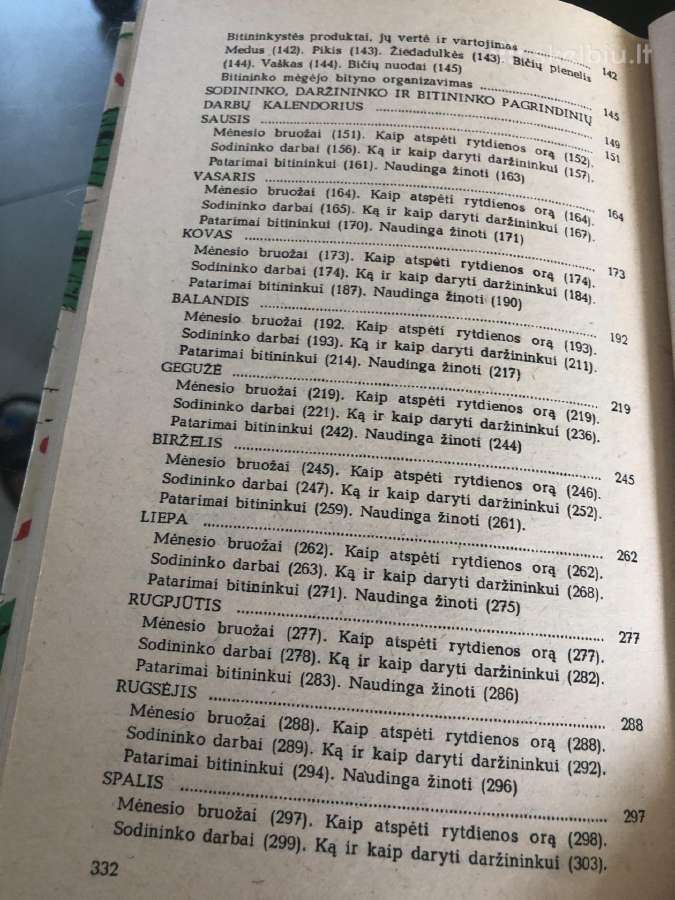 Knyga Sodininko daržininko bitininko žinynas - nuotraukos Nr. 5