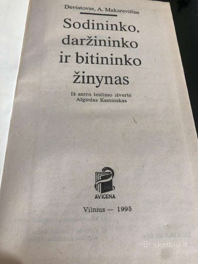 Knyga Sodininko daržininko bitininko žinynas - nuotraukos Nr. 7
