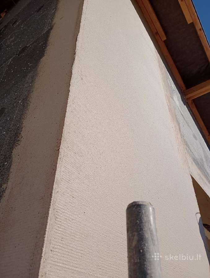 Fasadų ir pamatų šiltinimas, apdaila. Panevėžyje - nuotraukos Nr. 18
