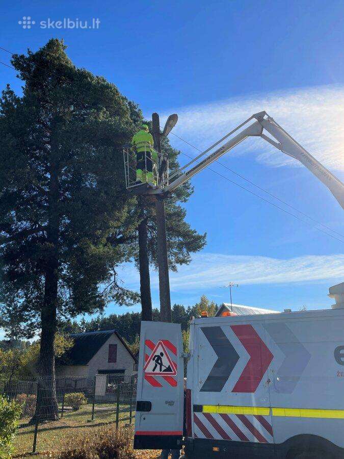 Elektriko, gatviu apsvietimo sistemos priziuretojo