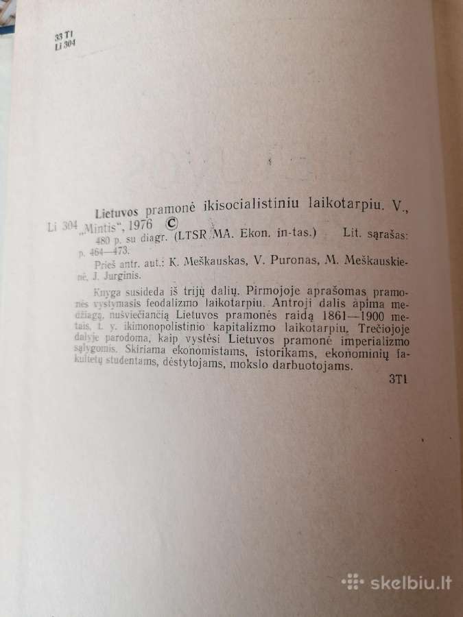 Knyga apie Lietuvos pramone - nuotraukos Nr. 2