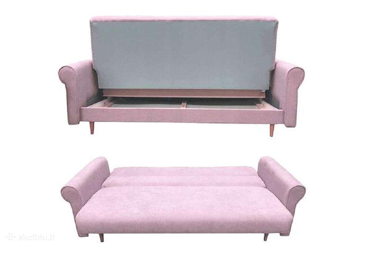 Sofa lova Loft, miegama, patalų dėžė - nuotraukos Nr. 11