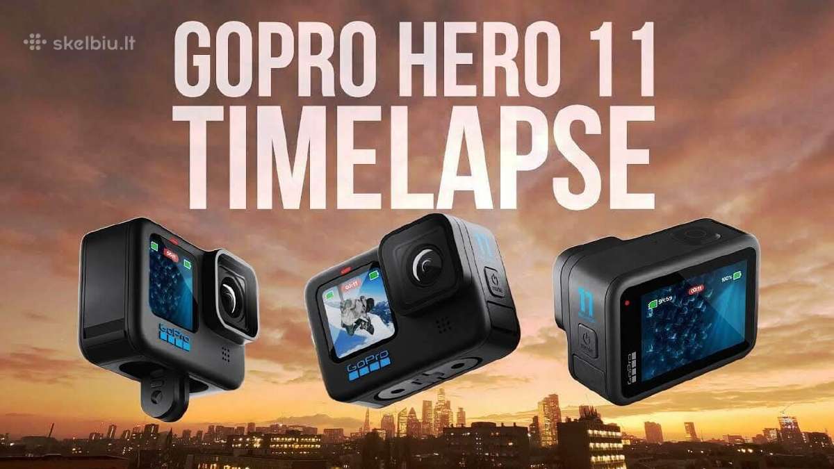 Gopro Hero12 Black veiksmo kamera su priedais - nuotraukos Nr. 10