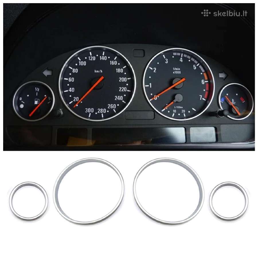 Bmw ženkliukai, LED lemputės, tuning dalys, E60. - nuotraukos Nr. 16