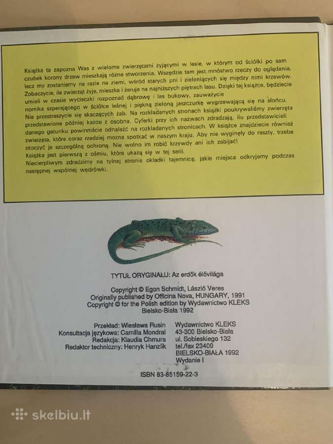 Knyga “ Świat lasu - nuotraukos Nr. 4