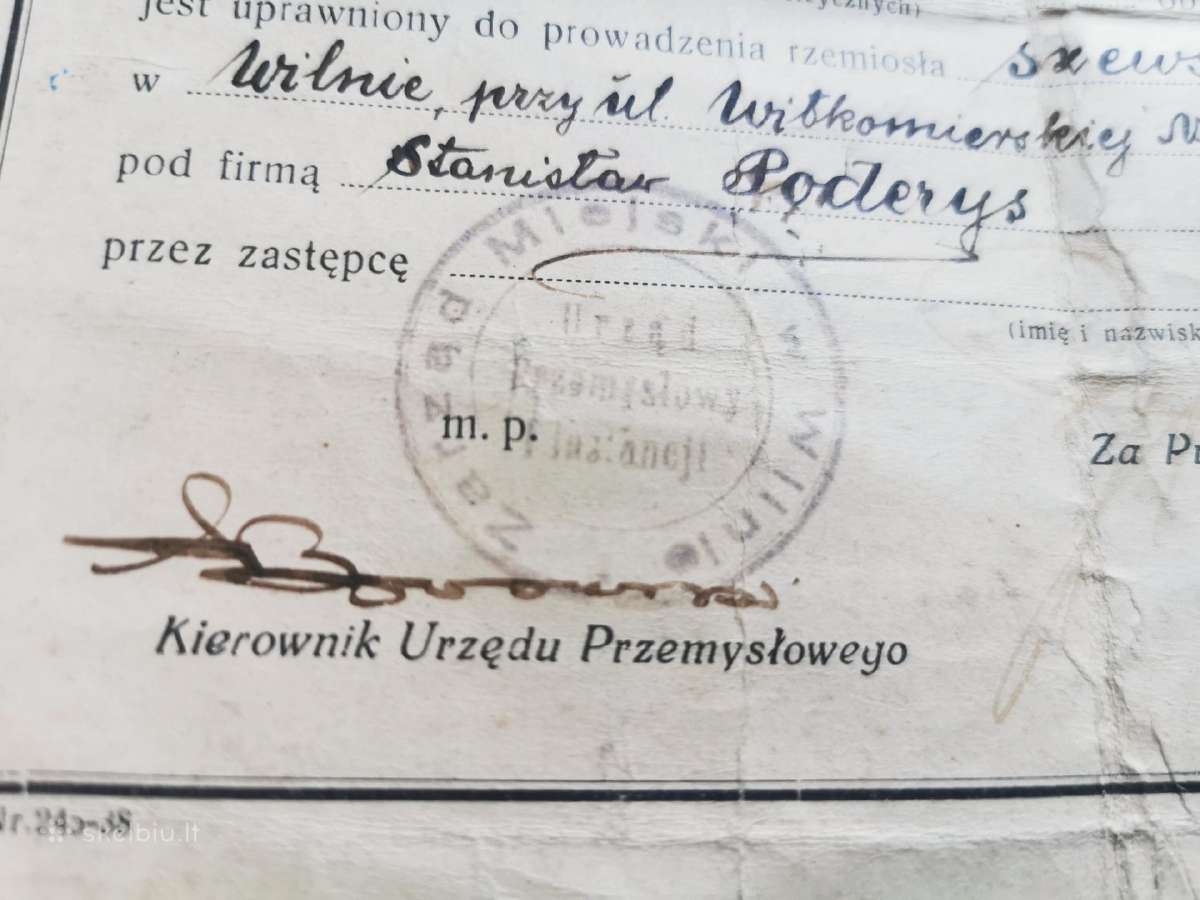 Senas dokumentas - nuotraukos Nr. 5