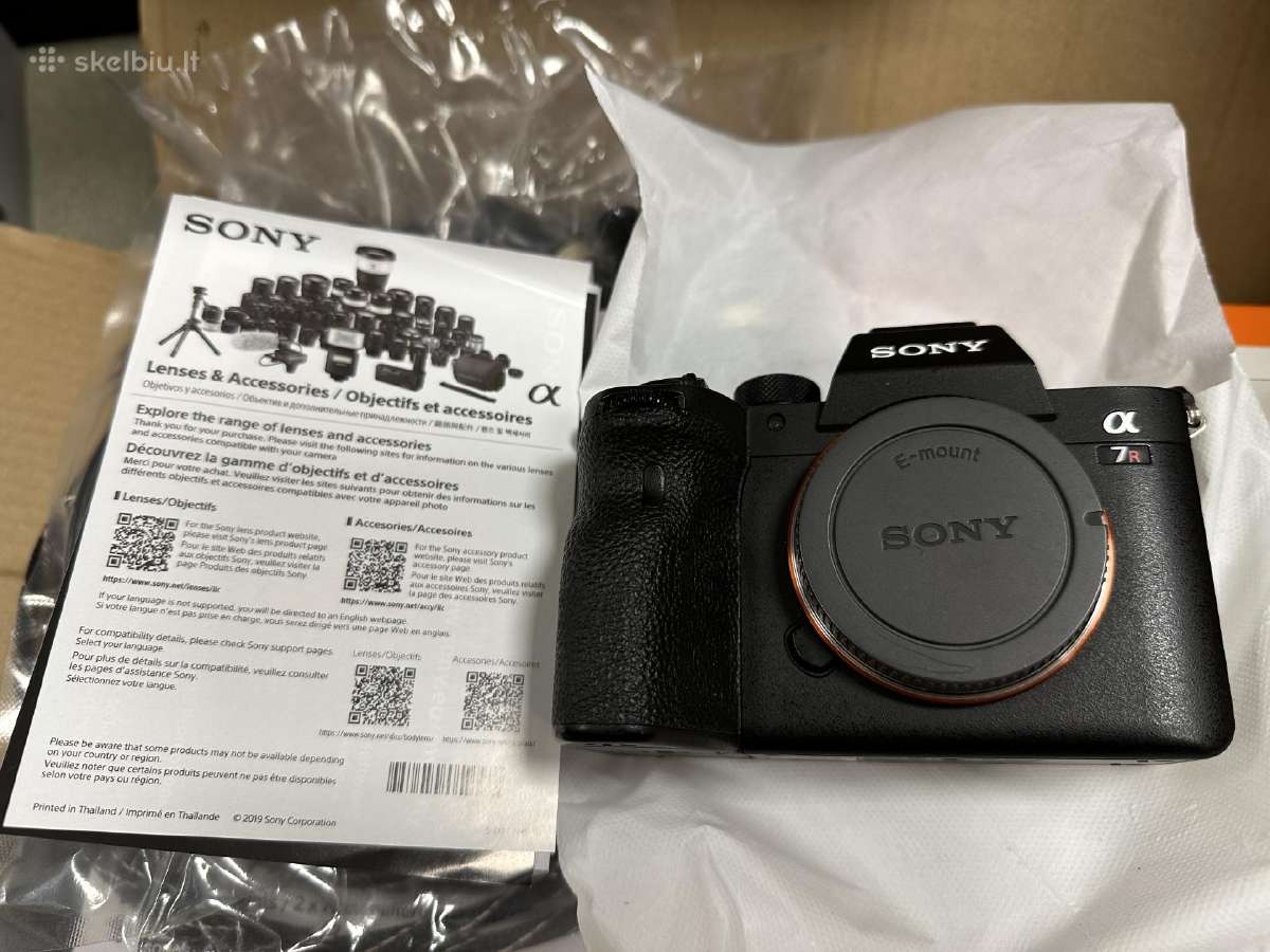 Sony alpha 7 II ilce-7m2k body naujas - nuotraukos Nr. 14
