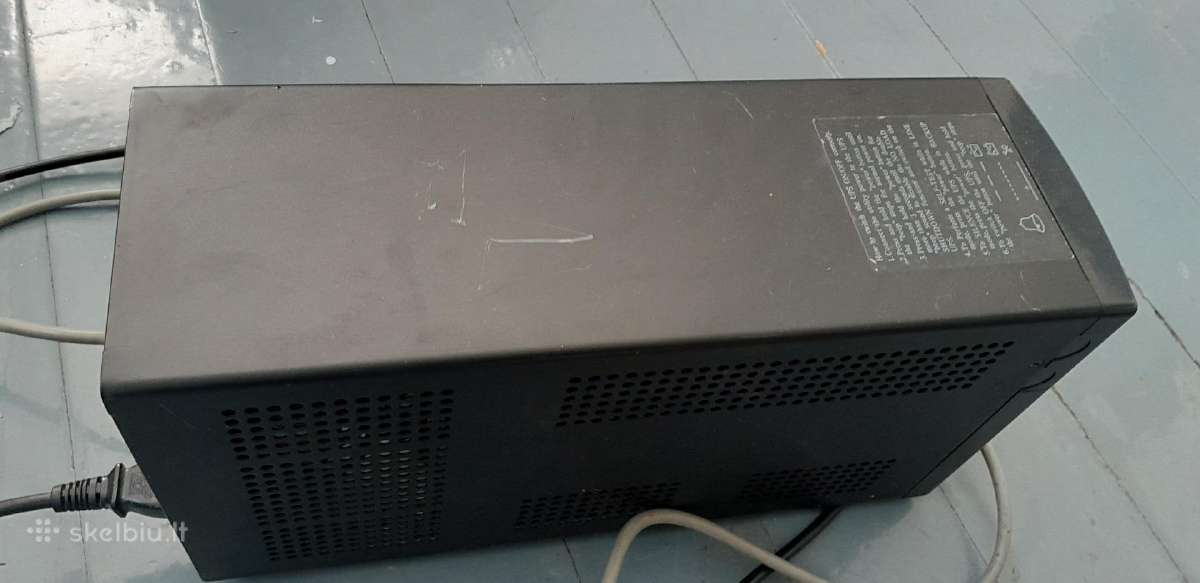 Pcm Ups Bnt-1000 Ap 1kva 600w - nuotraukos Nr. 9