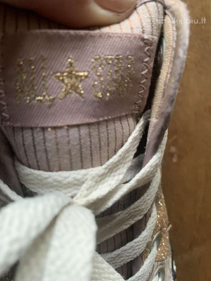 Converse rudi su blizgesiu sportiniai bateliai - nuotraukos Nr. 4