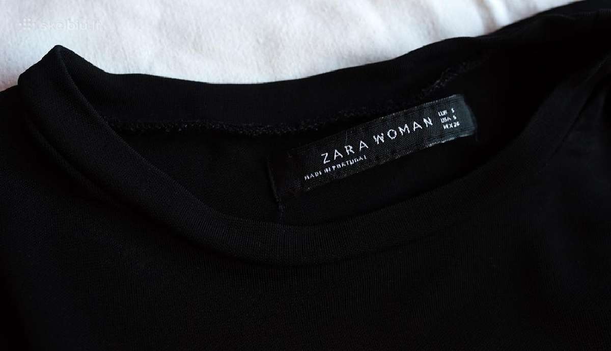 Zara ilga juoda maxi suknelė S dydis - nuotraukos Nr. 7