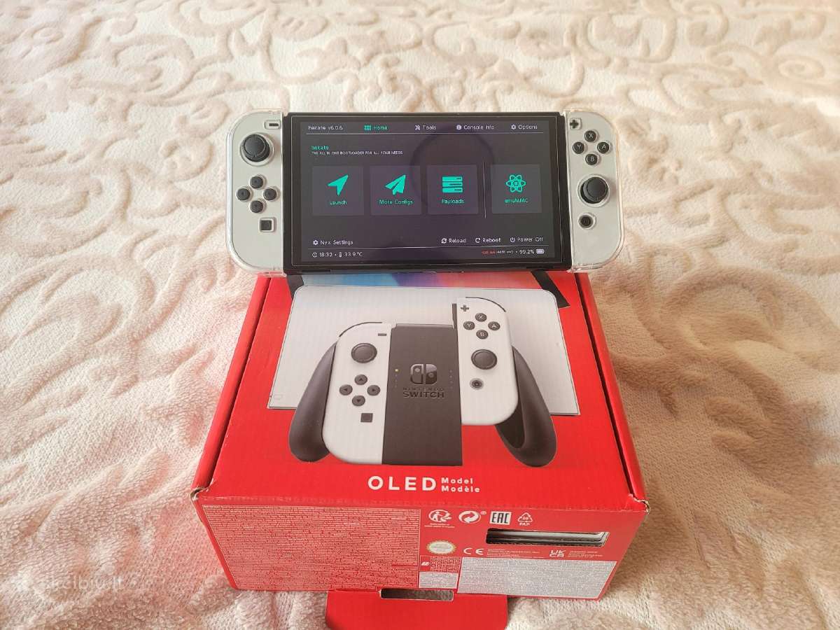 Nintendo Switch oled Atristas/jailbreak 256gb - nuotraukos Nr. 7