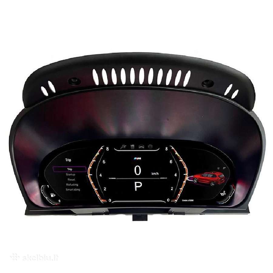 Bmw X5 E70 ir X6 E71 LCD skaitmeninis spidometras