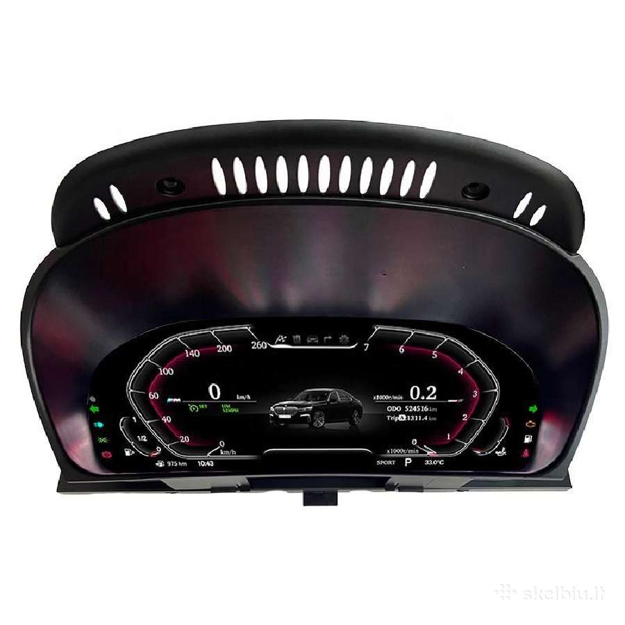 Bmw X5 E70 ir X6 E71 LCD skaitmeninis spidometras - nuotraukos Nr. 3