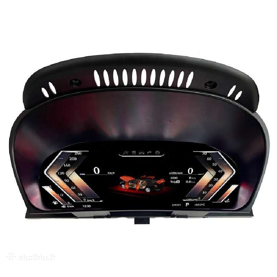 Bmw X5 E70 ir X6 E71 LCD skaitmeninis spidometras - nuotraukos Nr. 4