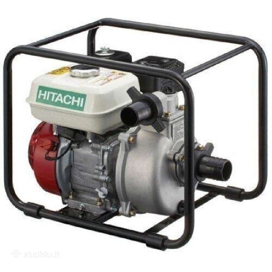 Benzininis vandens siurblys 2" Hitachi (Honda)