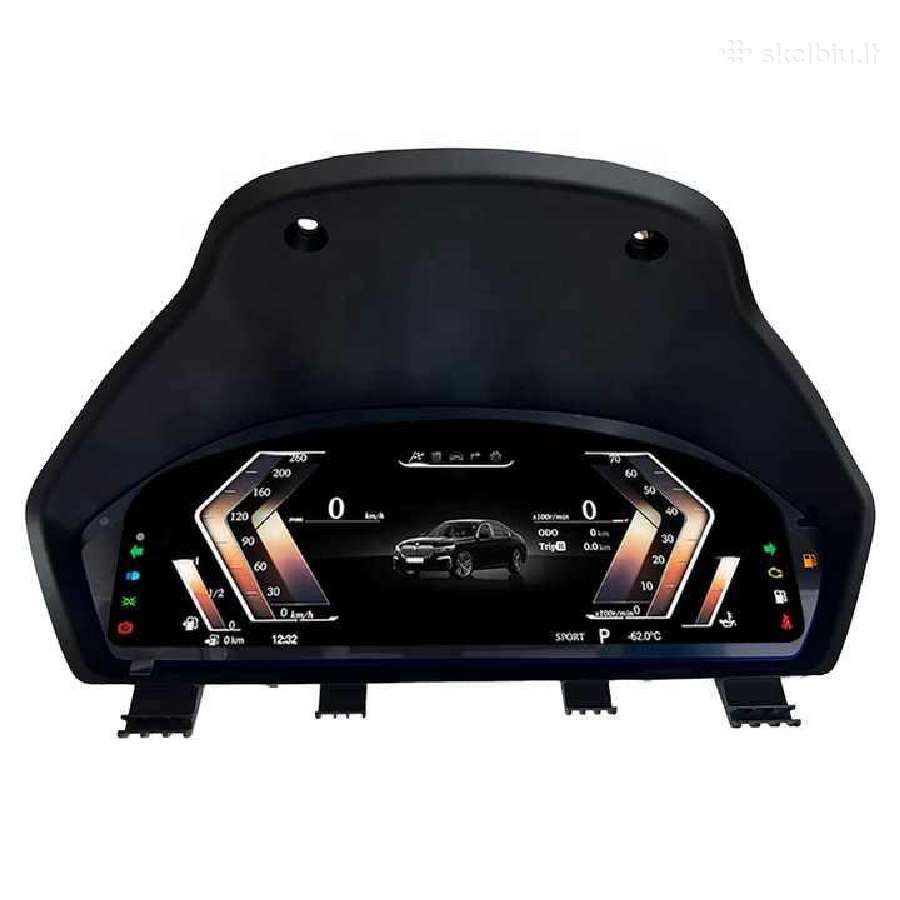Bmw E90 E91 E92 E93 LCD skaitmeninis spidometras - nuotraukos Nr. 2