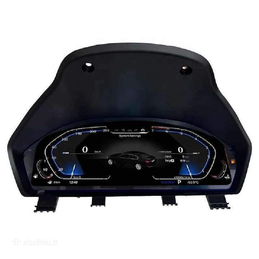 Bmw E90 E91 E92 E93 LCD skaitmeninis spidometras - nuotraukos Nr. 6