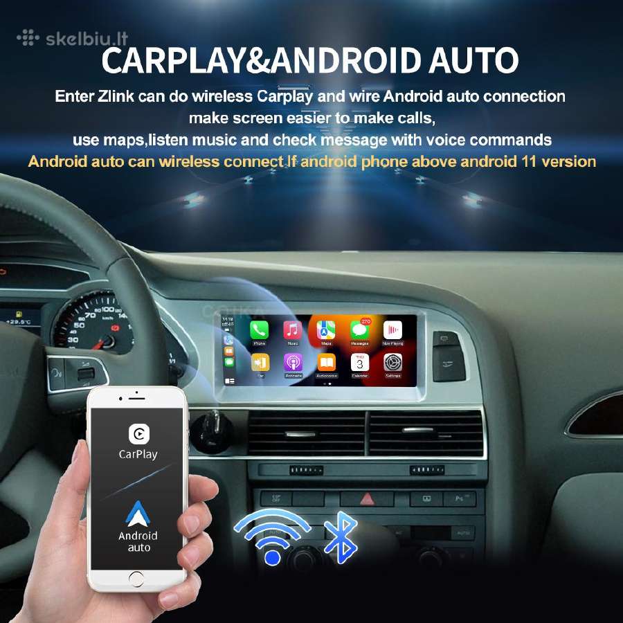 Parduodu Audi A6 C6 android multimediją - nuotraukos Nr. 4