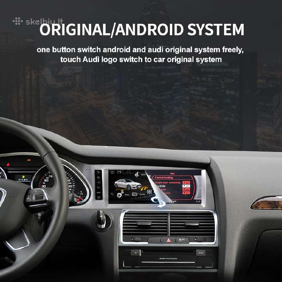 Parduodu Audi A6 C6 android multimediją - nuotraukos Nr. 3
