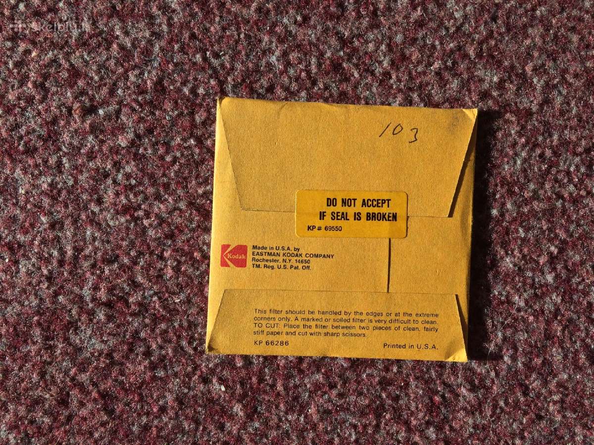 Kodak 75x75mm filtrai - nuotraukos Nr. 7
