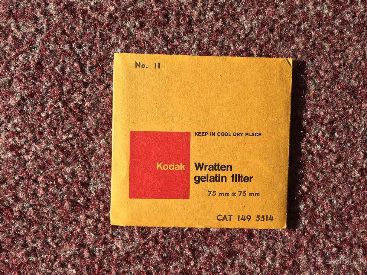 Kodak 75x75mm filtrai - nuotraukos Nr. 8