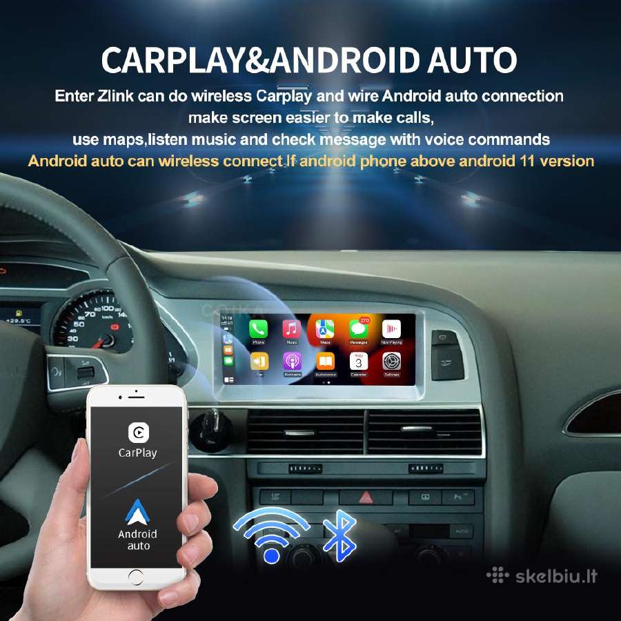 Parduodu Audi Q7 2006-2015 android multimediją - nuotraukos Nr. 3