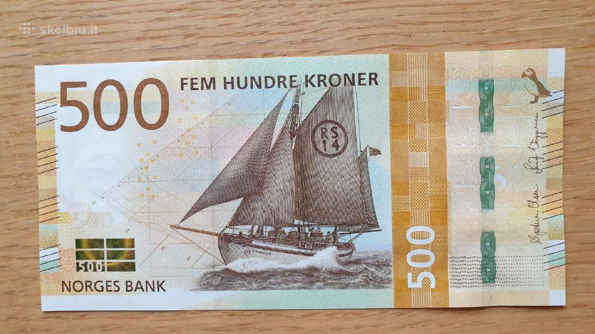 2018 500 kronų Norvegija