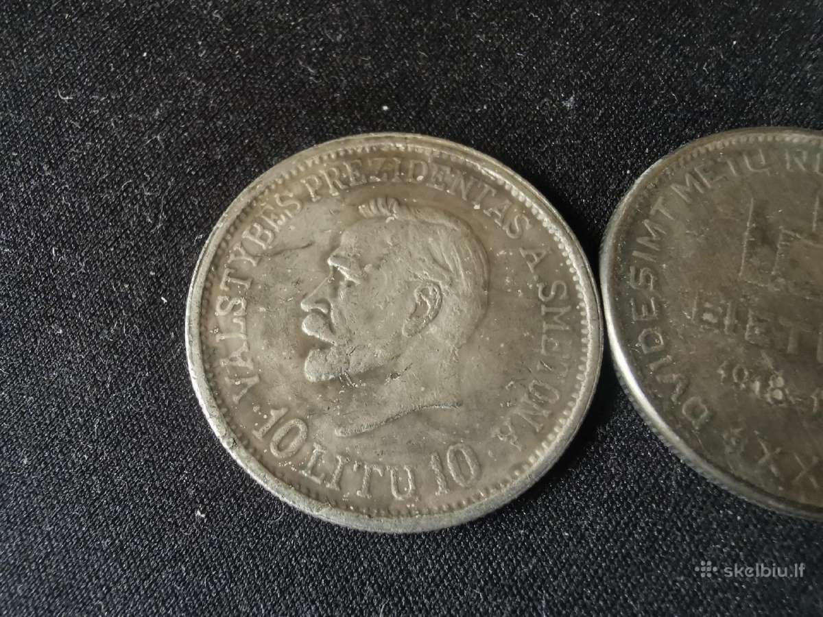 10 litų smetona kopija