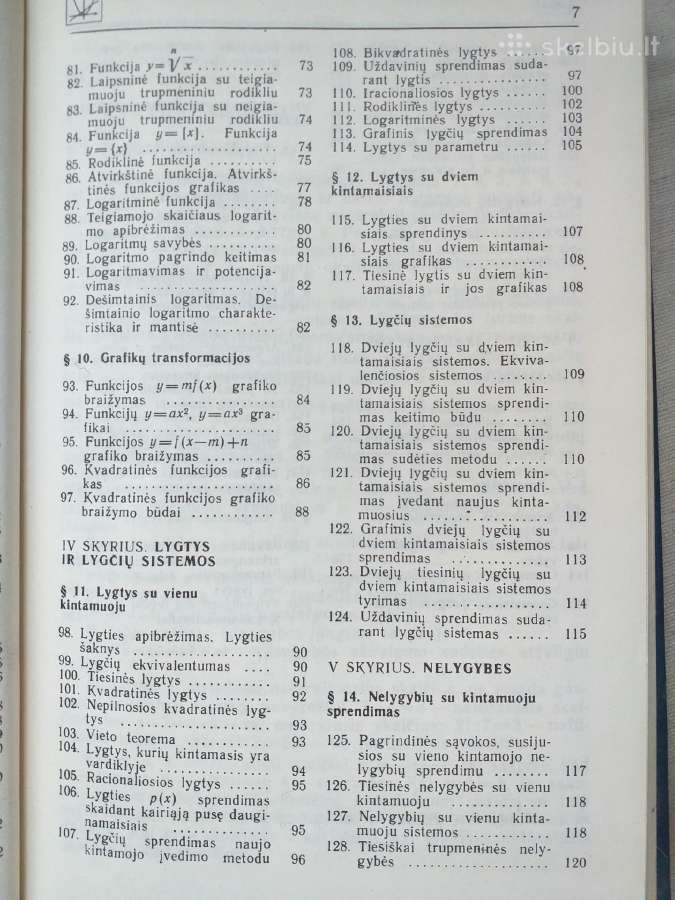 Matematika. Informacinė medžiaga - nuotraukos Nr. 5