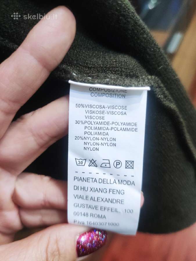 Kardiganas L/XL dydis haki spalvos. - nuotraukos Nr. 3