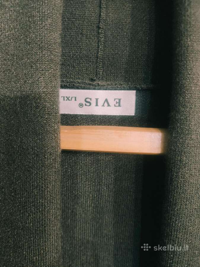 Kardiganas L/XL dydis haki spalvos. - nuotraukos Nr. 4